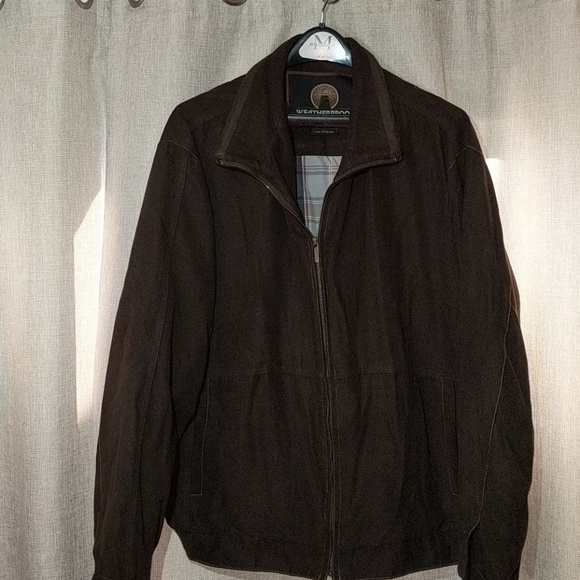 Brand new with out tags mens brown jacket - Picture 1 of 5